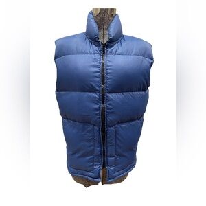 Pacific trail Prime Northern down sportswear mens/unisex small blue vest-vtg 80s